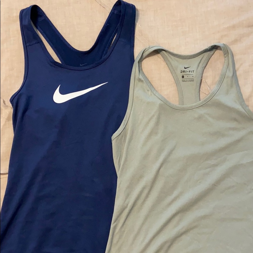 TWO! Nike dri-fit running shirts